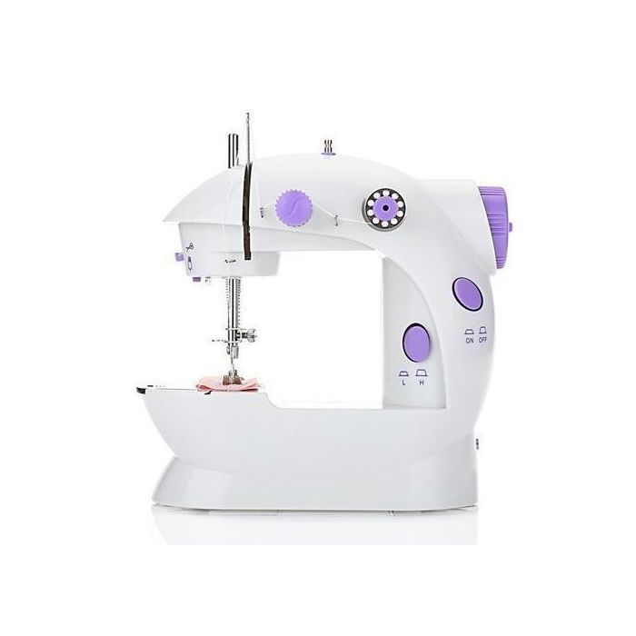 Mini Machine à coudre portable - GENERIC - Double fil - 2 vitesses - Éclairage LED - Accessoires inclus