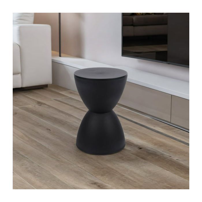 Table tabouret basse 30 x 30 x 42 cm coloris A-0435 - Couleur aléatoire
