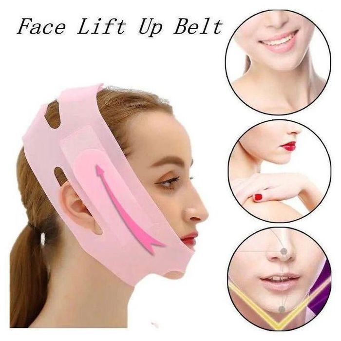 Masque Facial en Silicone, Lifting en V, masque amincissant pour joues, menton, cou, ceinture fine amincissante