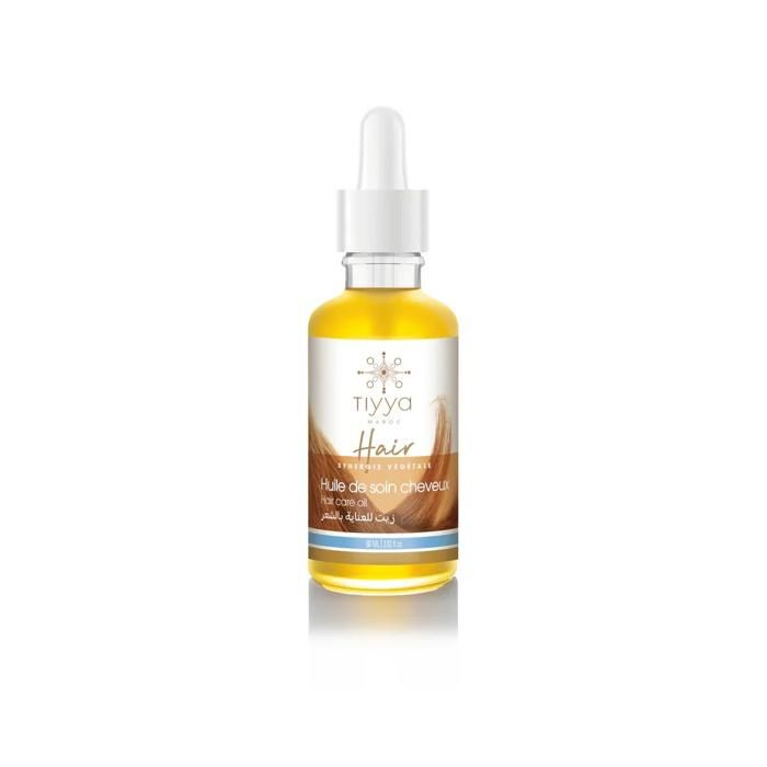 Huile soin de cheveux - TIYYA - Synergie Végétale - 60ml - Hydratant - Tous types de cheveux