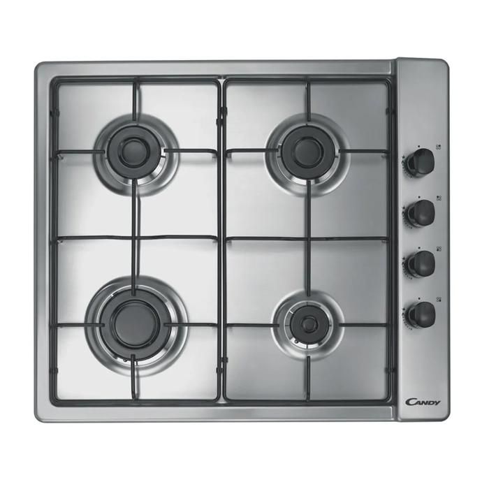 Plaque de cuisson à gaz CLG 64 PXMC/CHW60LX 60cm - CANDY