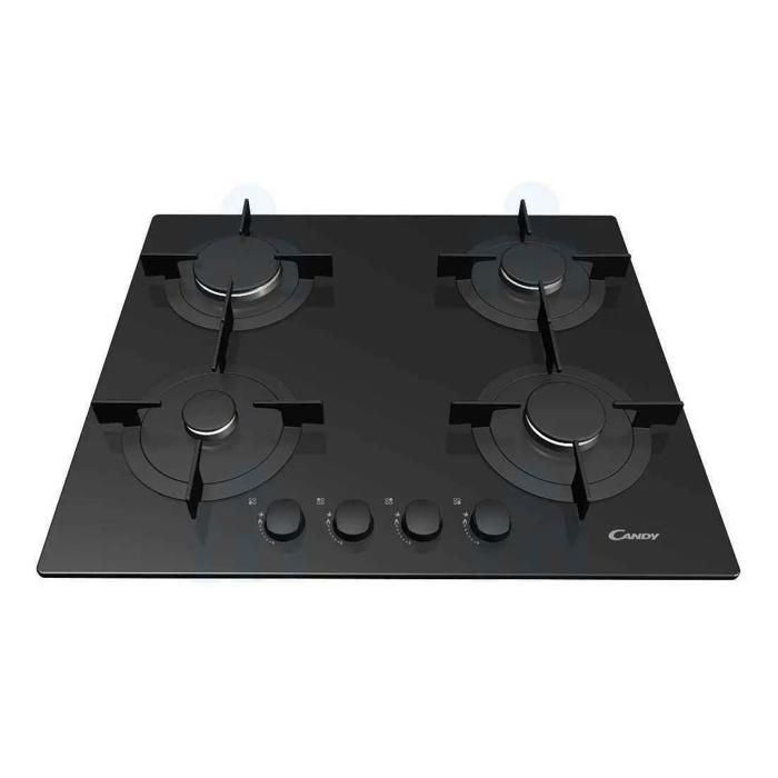 Plaque de cuisson TC CVG64SPN/CVW6BB VERRE 60CM 4F - CANDY