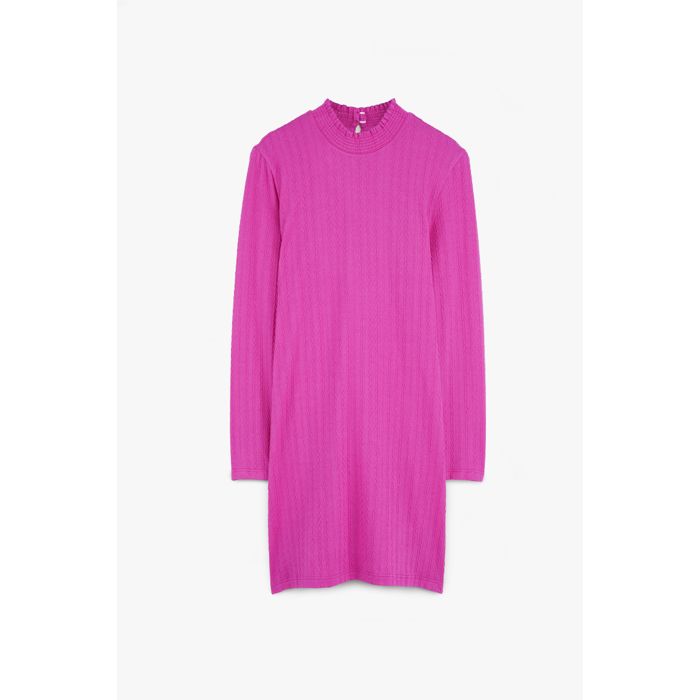 MARWA - ROBE MAILLE - PURPLE