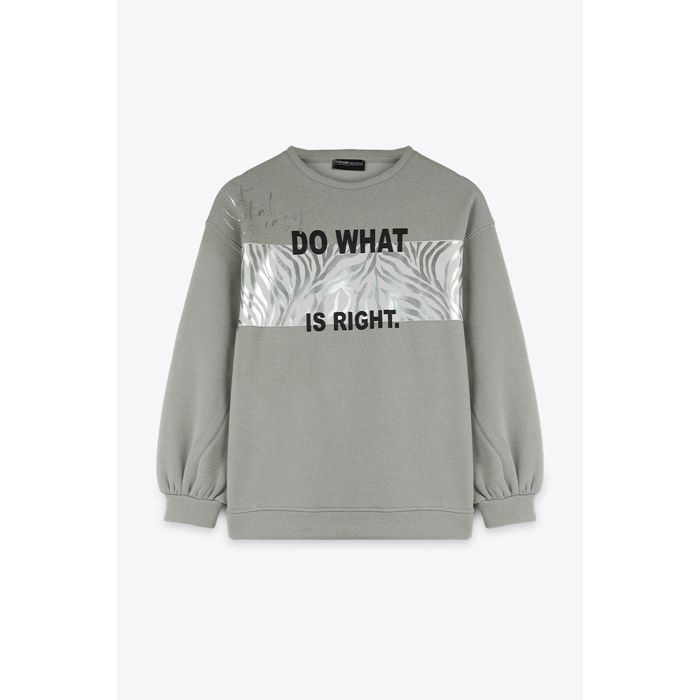 MARWA - SWEAT DO WHAT IS RIGHT - LIGHT GREEN
