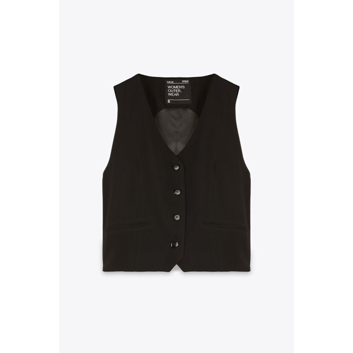 MARWA - VESTE - BLACK