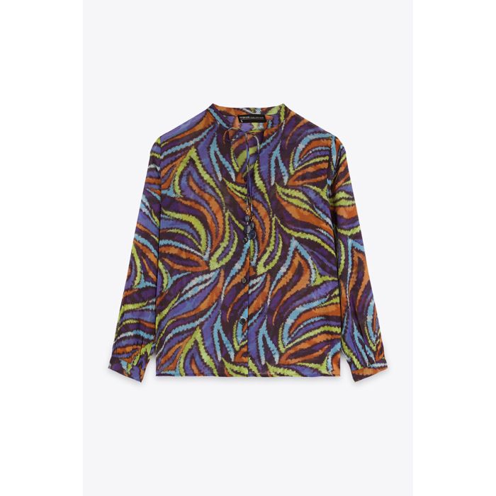 MARWA - CHEMISE BASIC - BLUE
