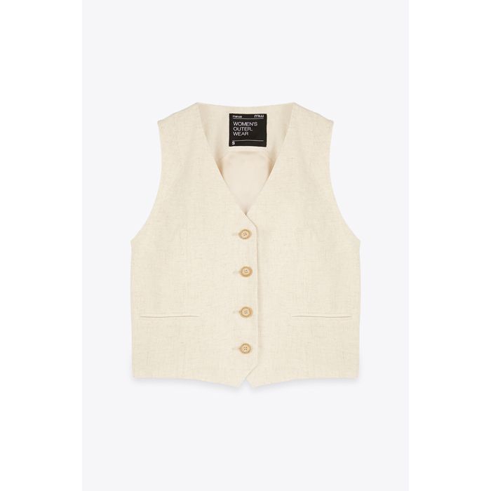 MARWA - GILET - SAND
