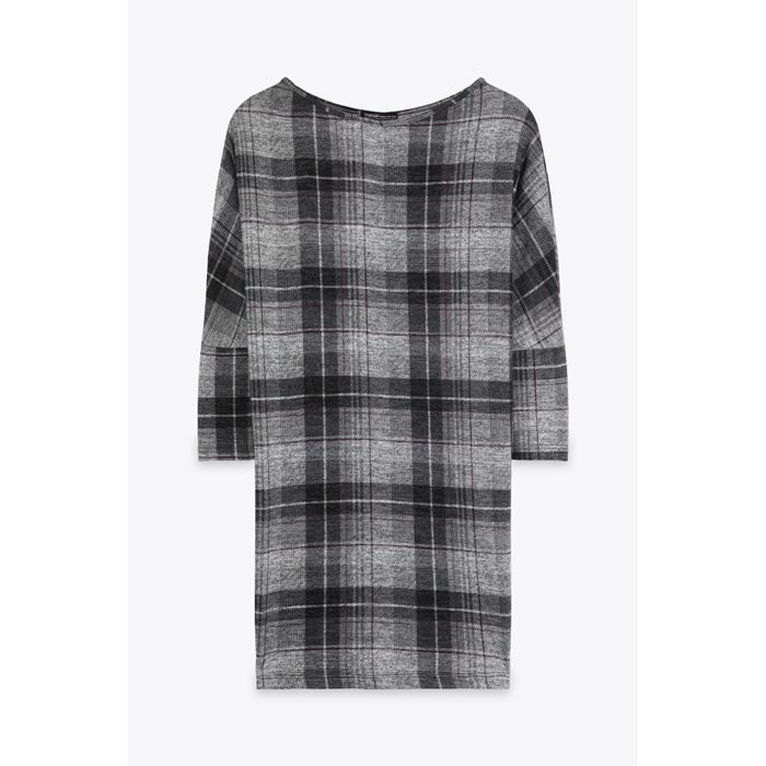 MARWA - ROBE PULL - PURPLE CHECKS