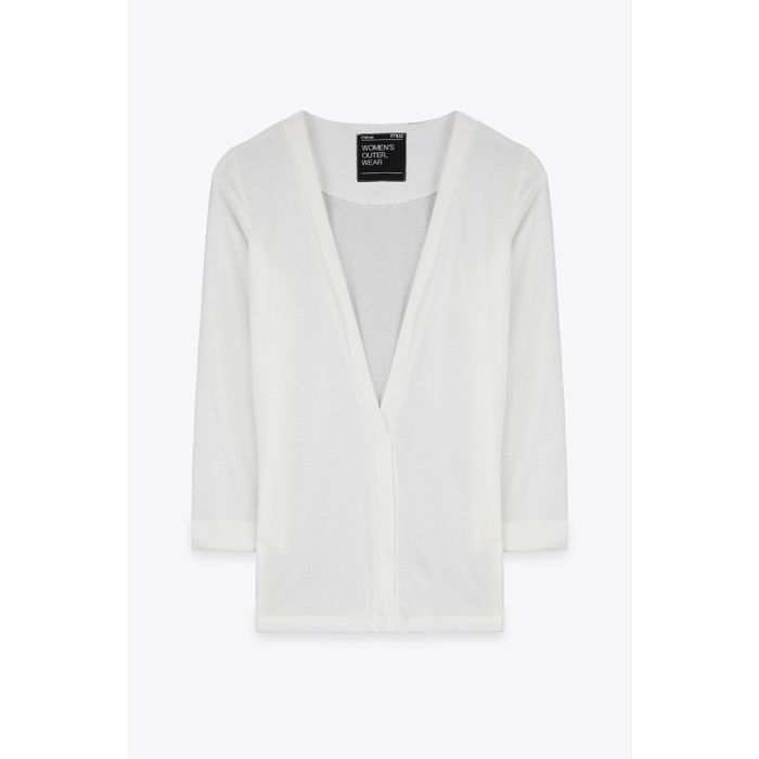 MARWA - GILET BASIC - IVORY