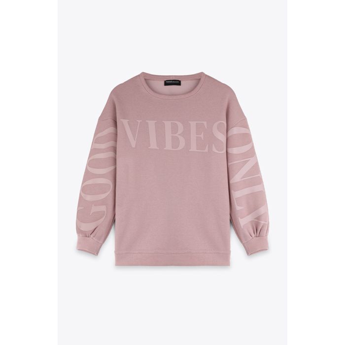 MARWA - SWEAT GOOD VIBES ONLY - PINK
