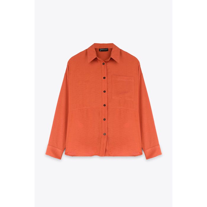 MARWA - CHEMISE  BASIC AVEC POCHE - MARRAKECH