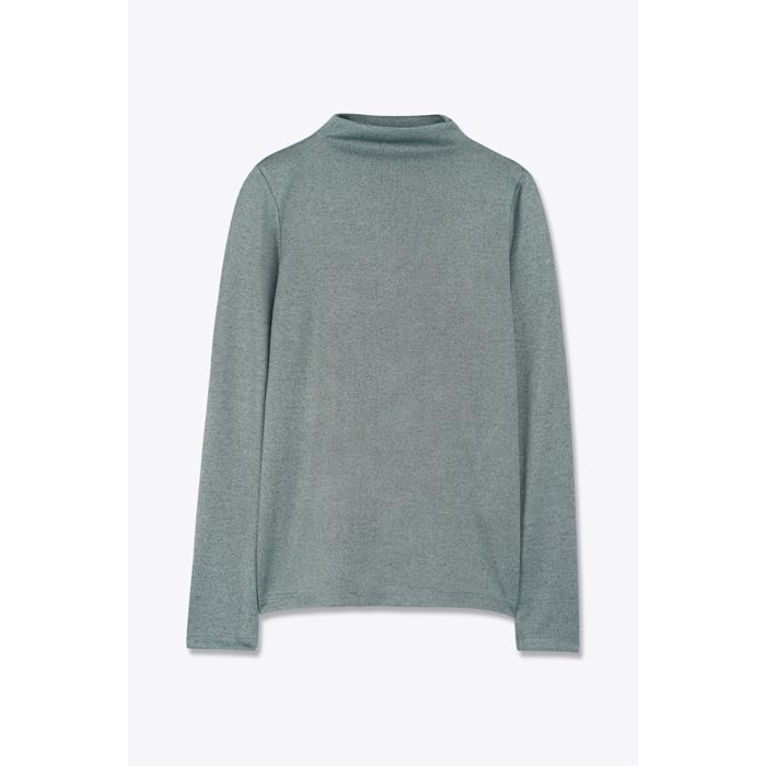 MARWA - TOP BASIC - green silver