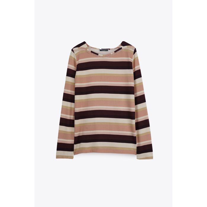 MARWA - TOP BASIC A RAYURES - SMALL QIJ STRIP1