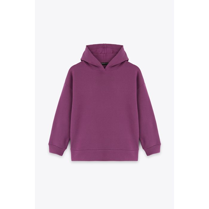 MARWA - SWEAT A CAPUCHE BASIC - LIGHT PURPLE