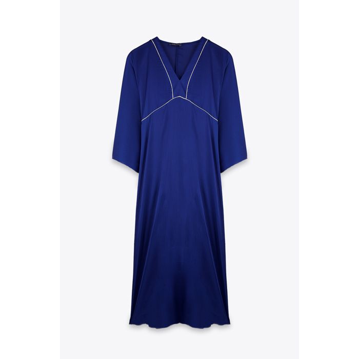 MARWA - GANDOURA - BLUE FLUO