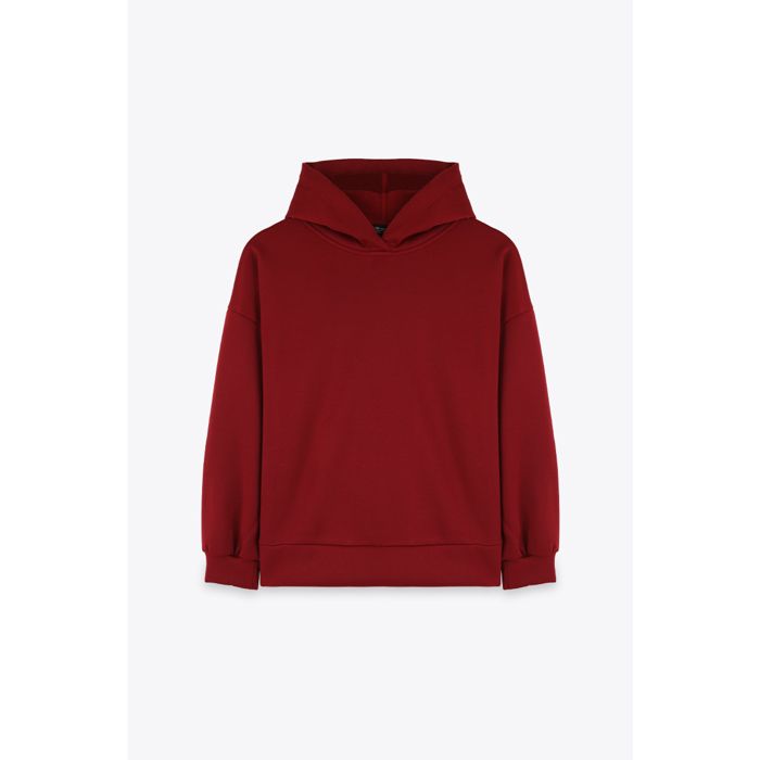 MARWA - SWEAT A CAPUCHE BASIC - RED