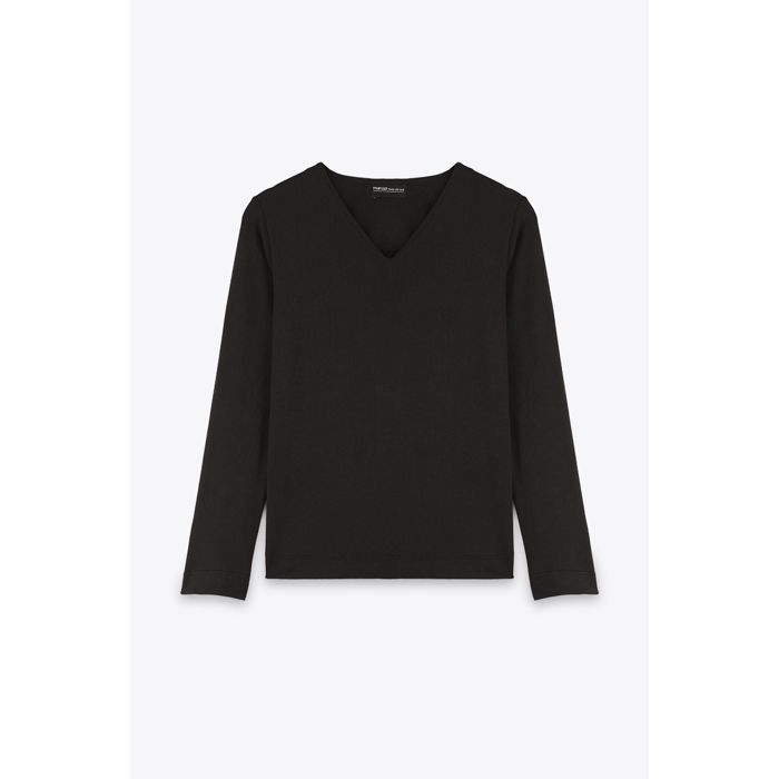 MARWA - TOP BASIC COL V - BLACK