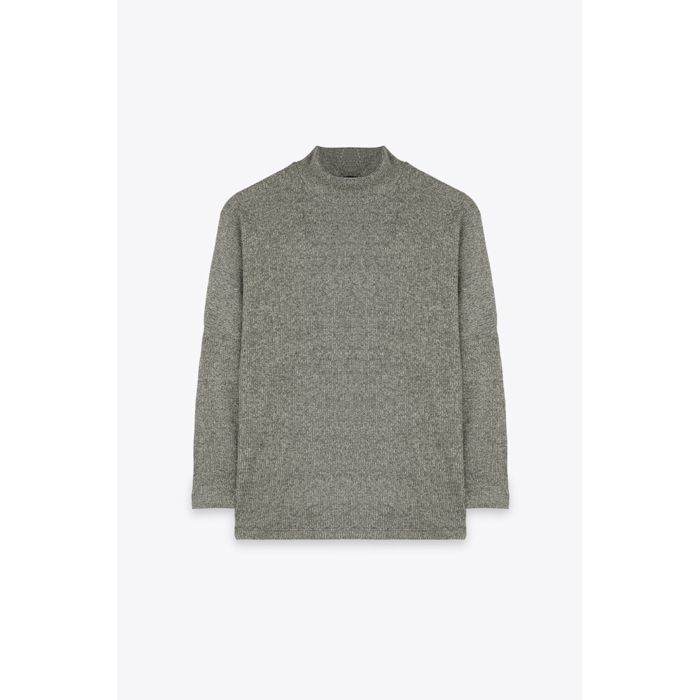 MARWA - SWEAT CONFORT AVEC DECOUPE - GREEN