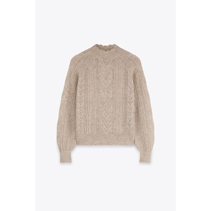 MARWA - GILET BASIC  PARIS - BEIGE