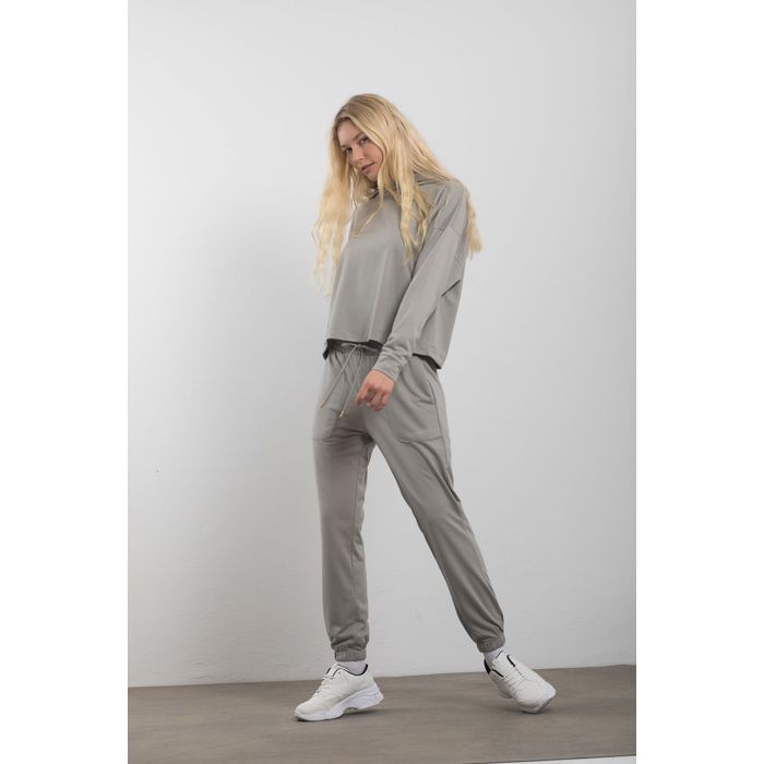 MARWA - SWEATSHIRT A CAPUCHE - LIGHT GREEN