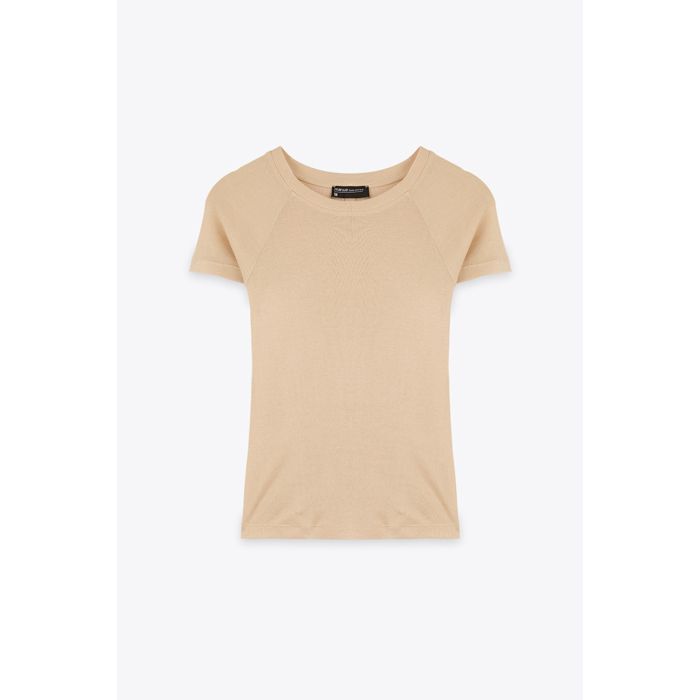 MARWA - TSHIRT BASIC - BEIGE