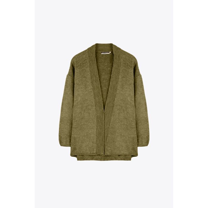 MARWA - GILET PARIS BASIC - KAKI