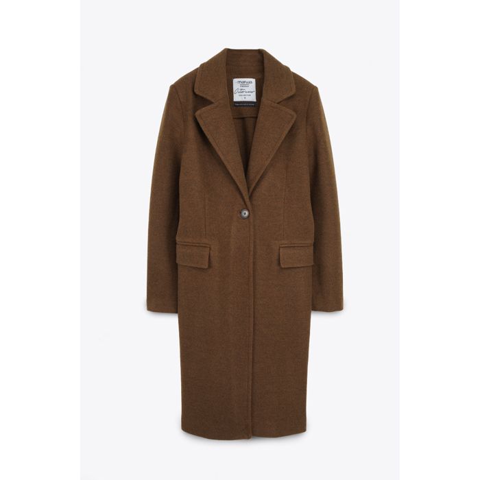 MARWA - GILET CACHEMIR - BROWN