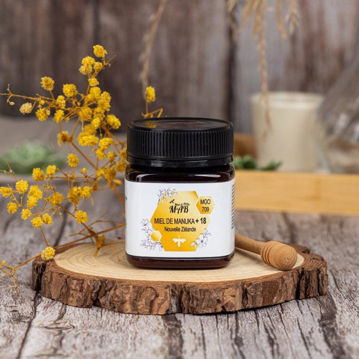 Miel de Manuka de Nouvelle-Zélande +18 UMF / 709 MGO