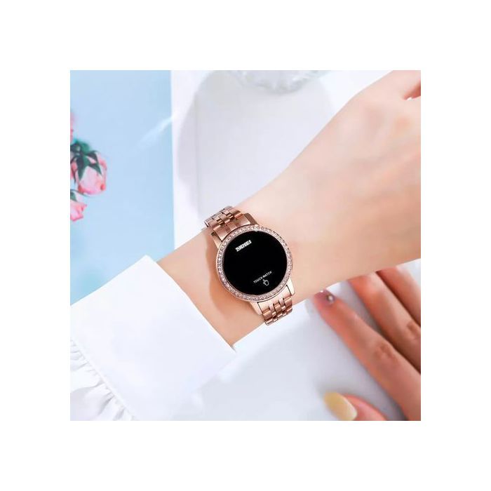 Montre - SKMEI - Luxe Femme - Numérique - Étanche - Strass