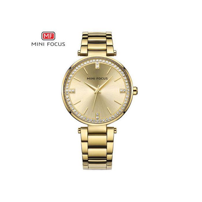 Montre - MINI FOCUS - Élégante - Quartz - Acier inoxydable - Résistante à l'eau 30M
