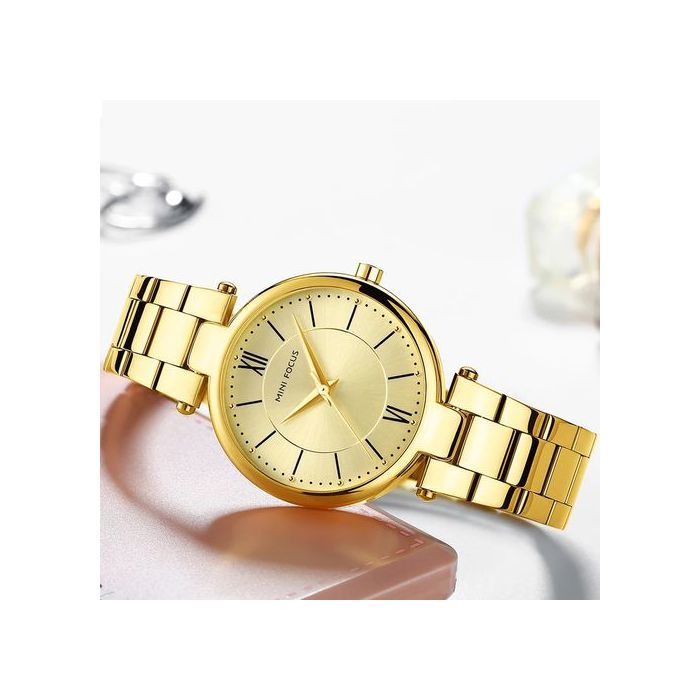 Montre - MINI FOCUS - Luxe - Acier inoxydable - Étanche 30m - Femme