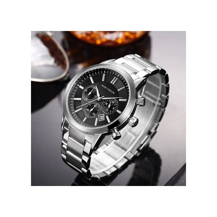 Montre Chronographe - MINI FOCUS - 2020 - Analogique - Quartz - Noir