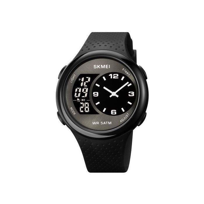Montre Sport - SKMEI - 1899 - Analogique-Numérique - Étanche 3 ATM - Noir