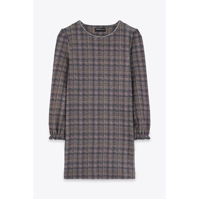 MARWA - ROBE LANGUE - vert olive 