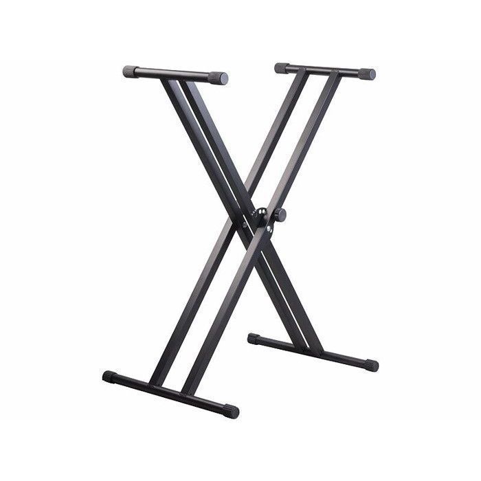 Support réglable pour piano numérique - EK-88 - Antidérapant - Réglable de 30 à 95 cm - Double armature
