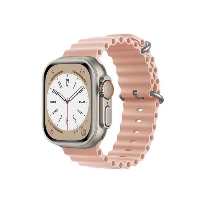 Bracelet de rechange compatible avec Apple Watch Series 7/6/5/4/3/8/SE. 38/40/41 mm - Rose