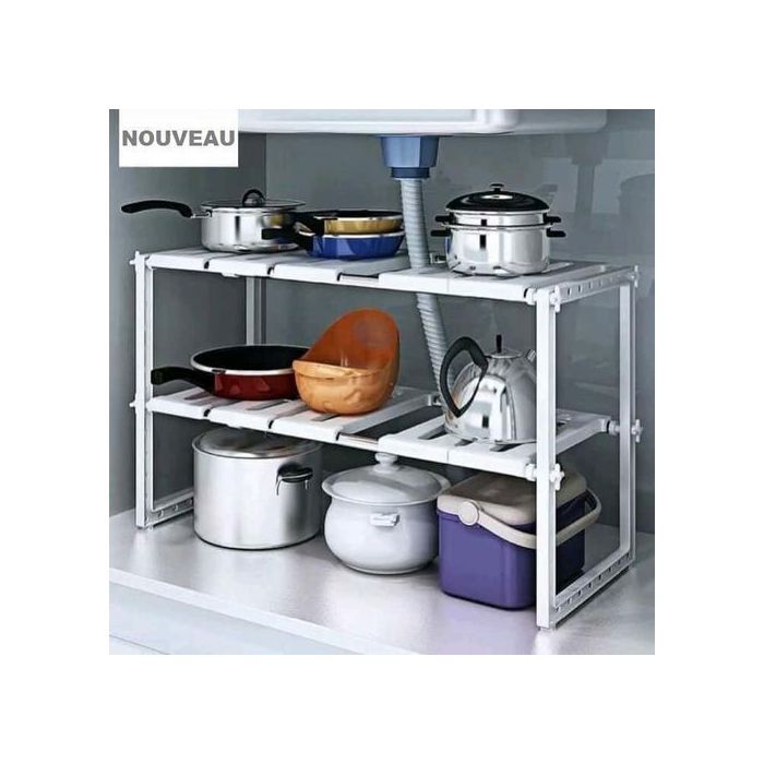 Etagere modulable rangement placard