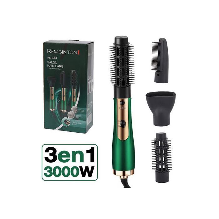 Brosse Professionnel 3IN1 Sèche-cheveux Et Accessoires Air Chaud Bigoudi Lisseur