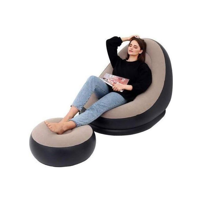Chaise Canapé Gonflable Professionel Pliable Deux Pièces Meuble De Salon Ensembles de salle à manger