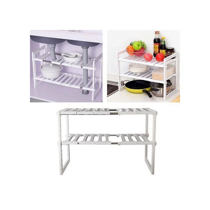 Organisateur pour Cuisine Salle de Bain Chambre Salon ,Extensible
