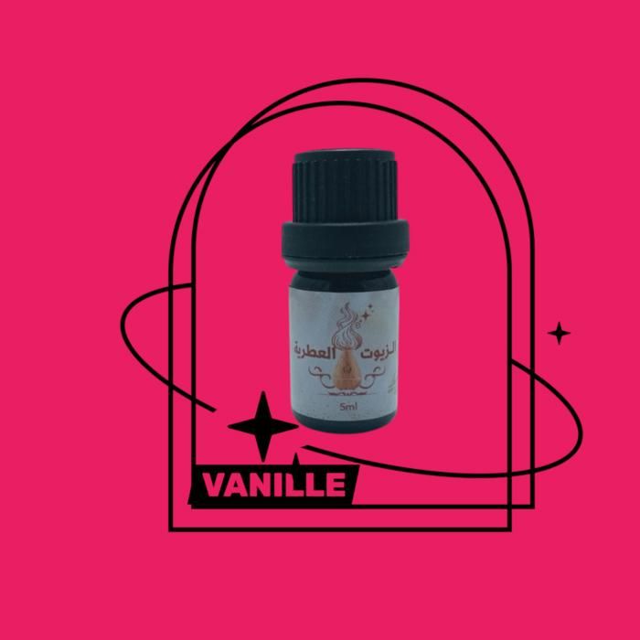 Huile Parfumée Vanille 5ml – Douceur et Parfum Gourmand