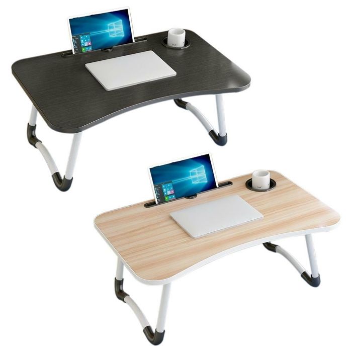 Table pliable pour ordinateur portable, bureau de lit ,table portable polyvalent