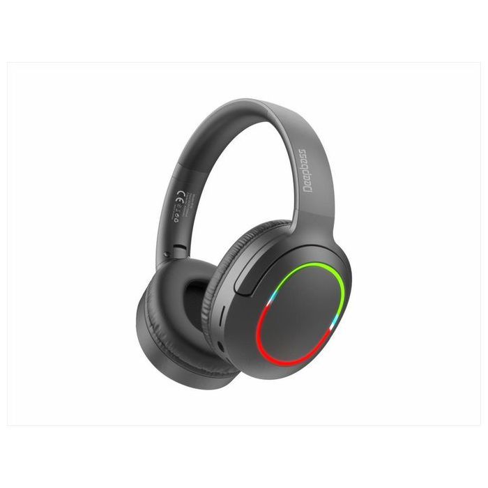 Casque Sans Fil Pliable RGB R19 – Bluetooth 5.3, Réduction de Bruit, TF Card/FM, Autonomie 8h