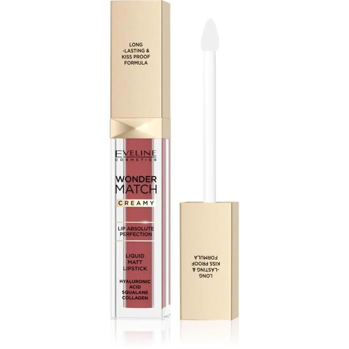 Rouge à lèvres liquide mat Creamy N°07 Toffee - EVELINE