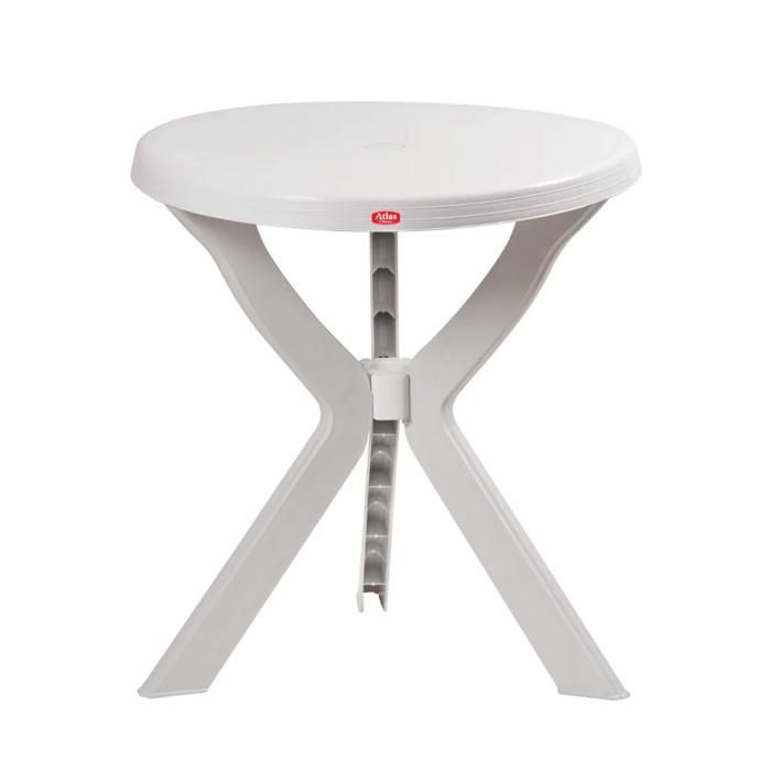 Table ronde 90cm blanc