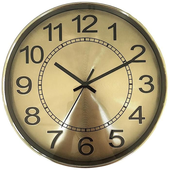 Horloge murale silencieuse 30,5x4,3cm