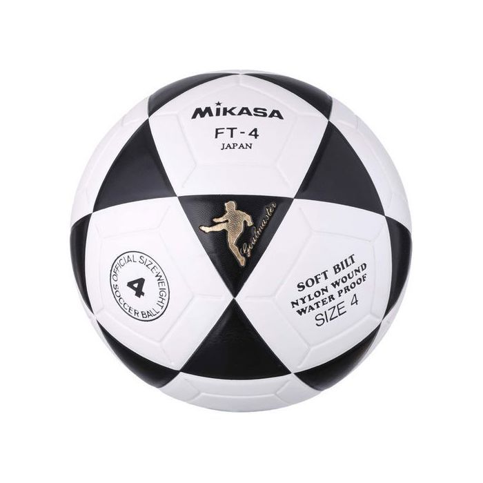 Ballon de football - MIKASA - ORIGINAL N 4 - Nylon - Caoutchouc butyle - Résistant à l'eau