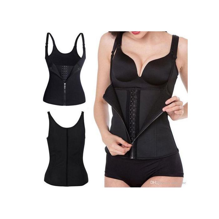 Adjustable Shoulder Strap Body Waist Cincher Vest