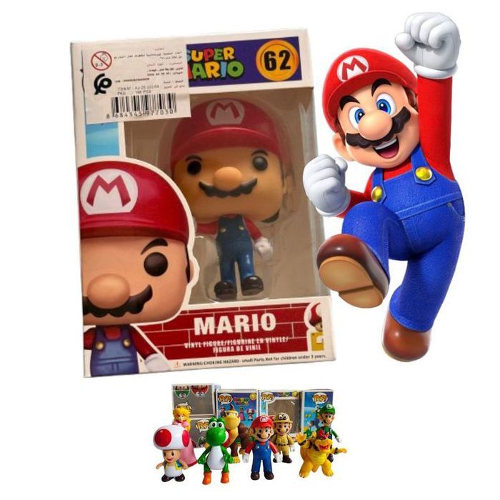 Figurine Pop! - GENERIC - Mario Bros - Design soigné - Idéale pour collection - Mixte