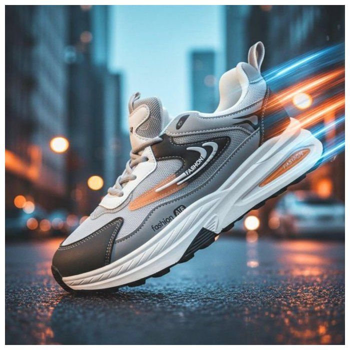 Baskets de Sport Lifestyle Walker Shop – Performance & Élégance Urbaine - Orange